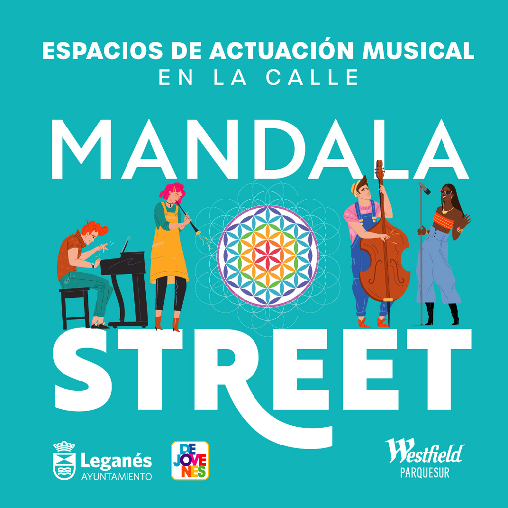Dejóvenes crea el proyecto Mandala Street para llevar la música a las calles de Leganés