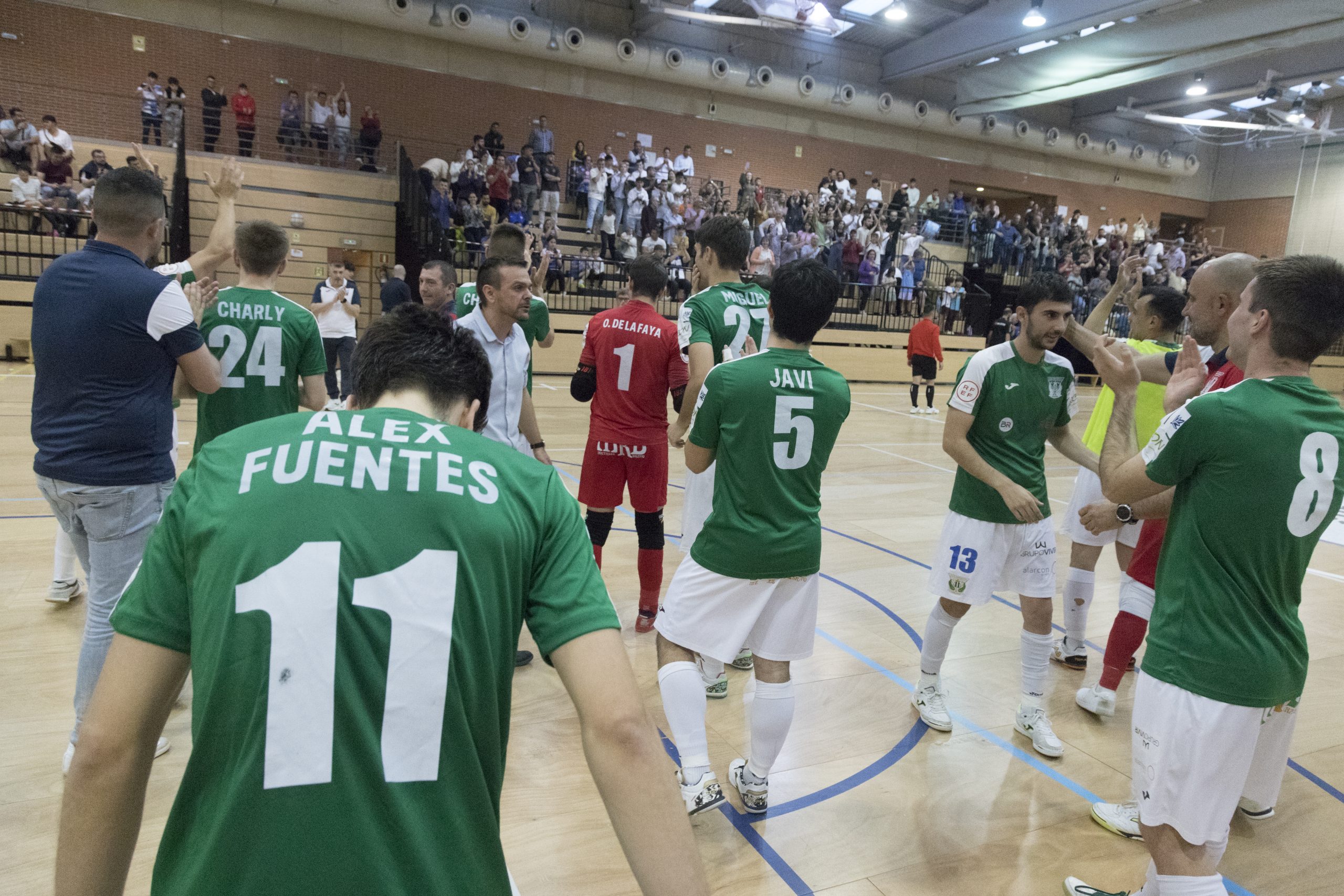 El CD Leganés FS consigue la permanencia tras su triunfo ante Castellón en La Fortuna