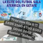 El fútbol sala juega en Getafe a favor de la Asociación Española de Enfermos de Alexander