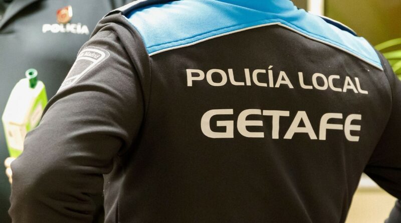 La Policía Local de Getafe detiene a una persona por robar piezas de contadores del agua en edificios
