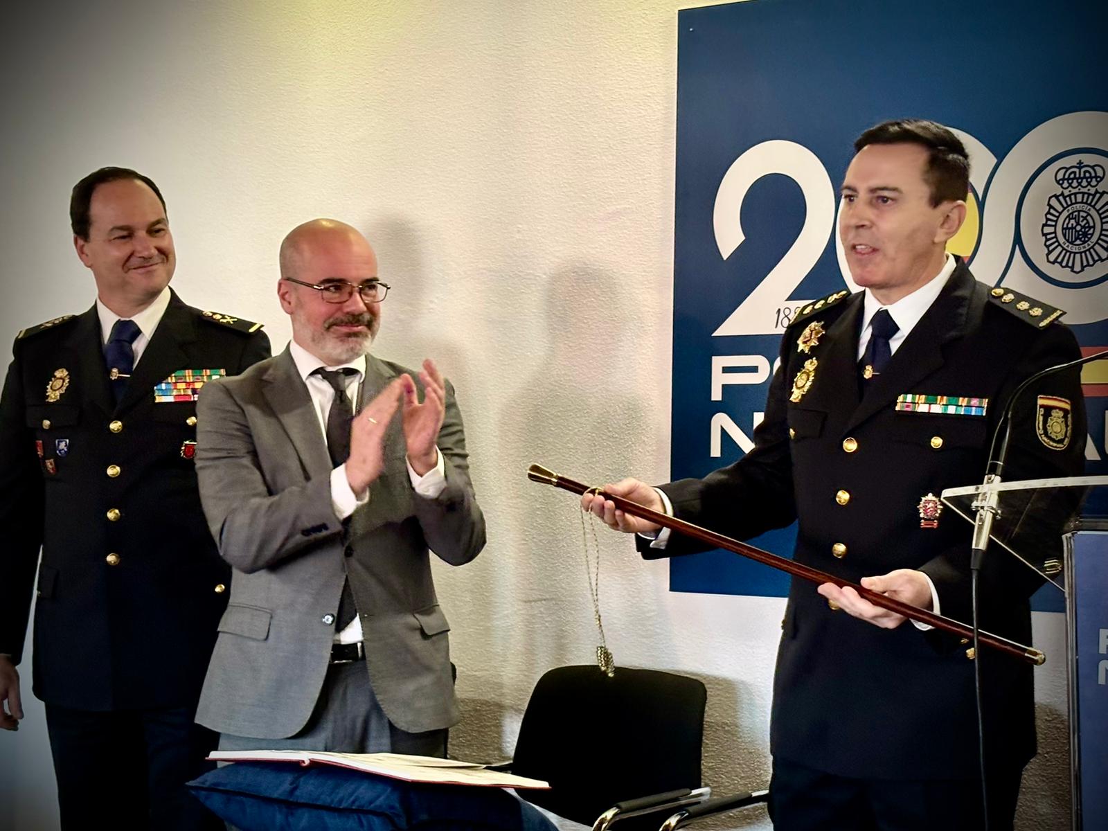 El nuevo comisario de Leganés toma posesión de su cargo al frente de la Comisaría Local de Policía Nacional