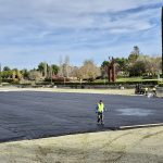 Comienzan las obras de reparación del lago del Parque Juan Carlos I