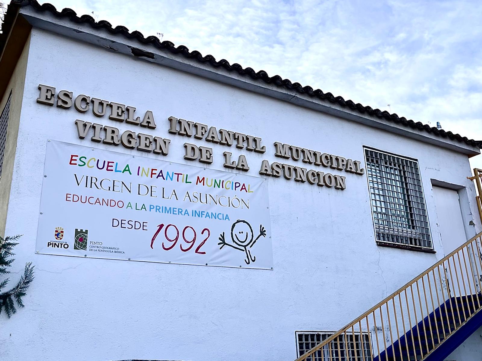 La Escuela Infantil Virgen de la Asunción en Pinto cuenta con una nueva educadora, cubriéndose todas las vacantes