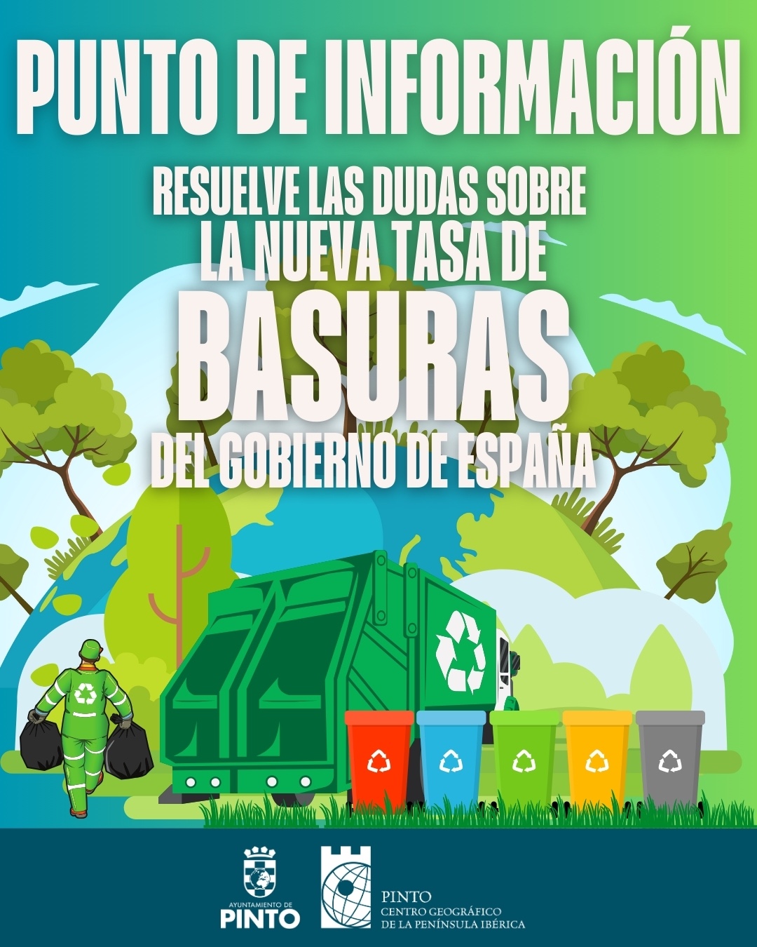 Pinto habilita un punto de información para resolver las dudas a los vecinos sobre la tasa de basuras