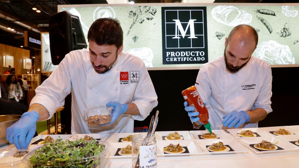 La Comunidad de Madrid participa en la 24ª edición de Madrid Fusión con 22 actividades, más de 20 empresas y 17 maestros cocineros