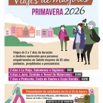 Getafe sorteará 450 plazas para los viajes de personas mayores de primavera