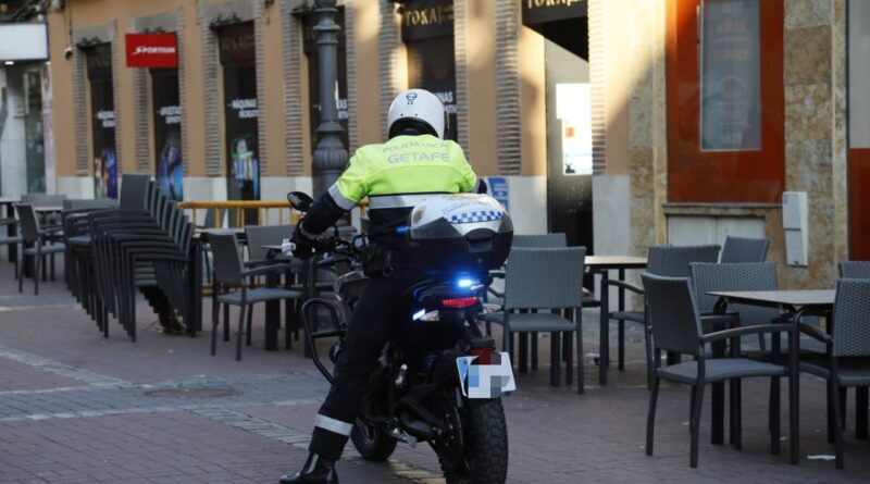 Continúa el dispositivo policial por hurtos con despliegues policiales en zonas comerciales de Getafe