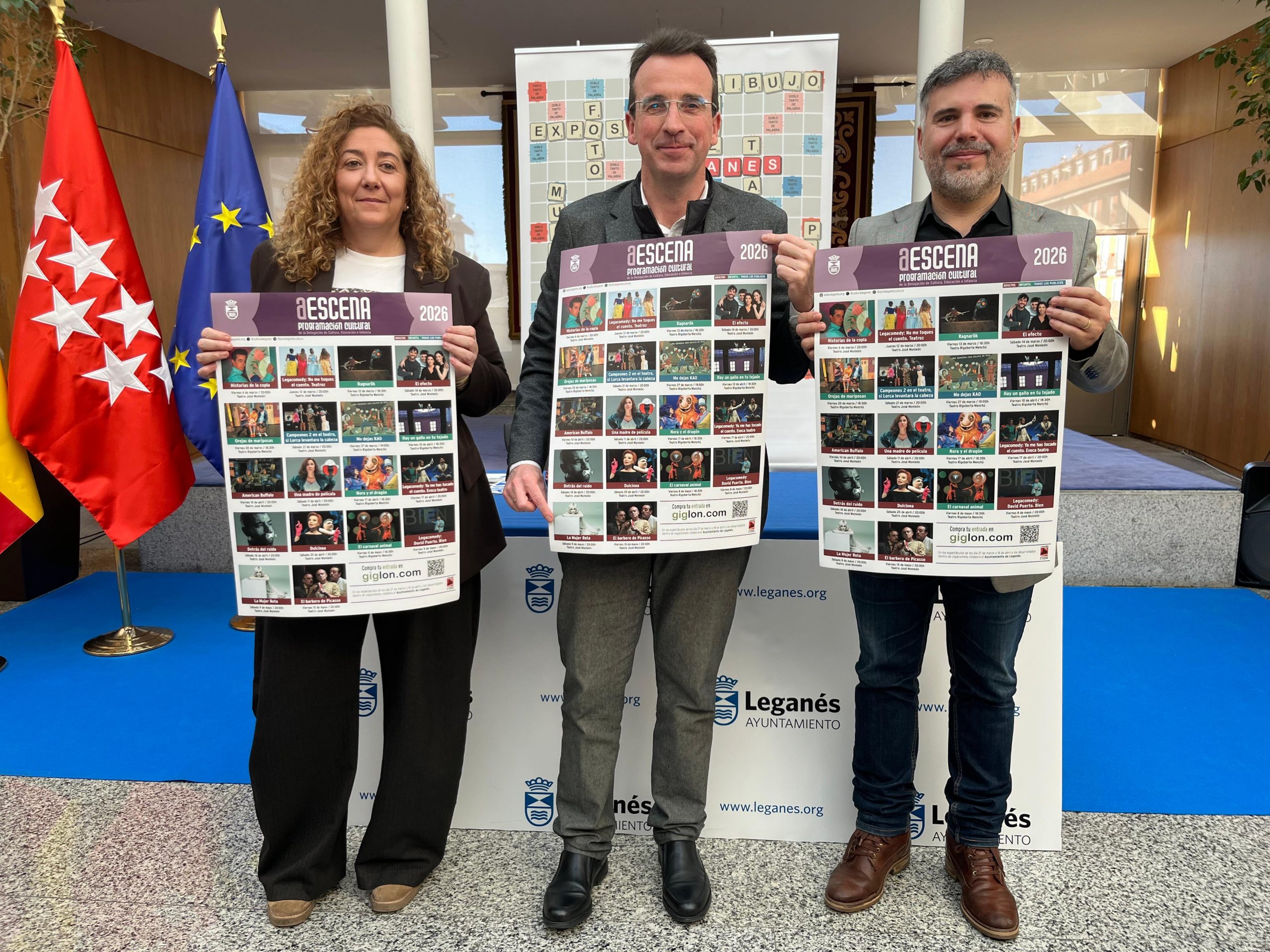 Pepe Viyuela, Anabel Alonso, Juan Valderrama, Toni Acosta, El Langui o Paloma San Basilio pasarán por los teatros de Leganés el próximo trimestre
