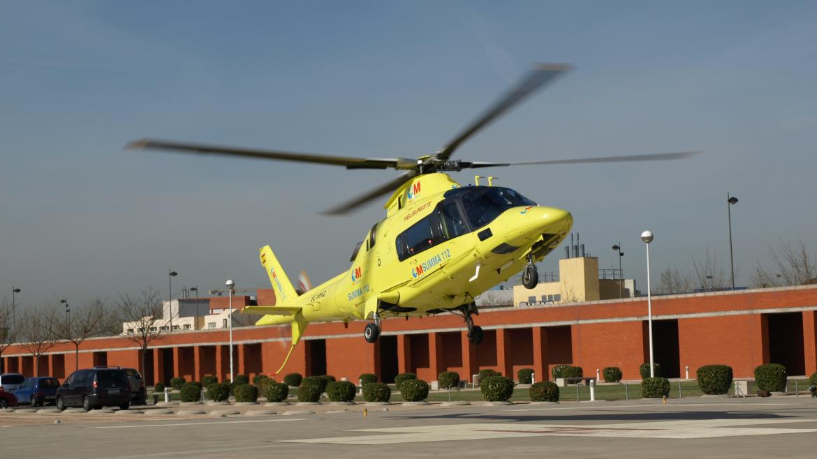 El Hospital Fundación Alcorcón acoge una Jornada sobre gestión de helipuertos hospitalarios