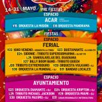 Kiko Veneno, Bustamante, Sidonie, Orquesta Panorama y Sanguijuelas del Guadiana en las Fiestas de Getafe