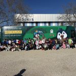 Un centenar de niños de dos colegios de Leganés inauguran ‘El Gran Prix del Reciclaje 2026’, donde compiten 18 municipios