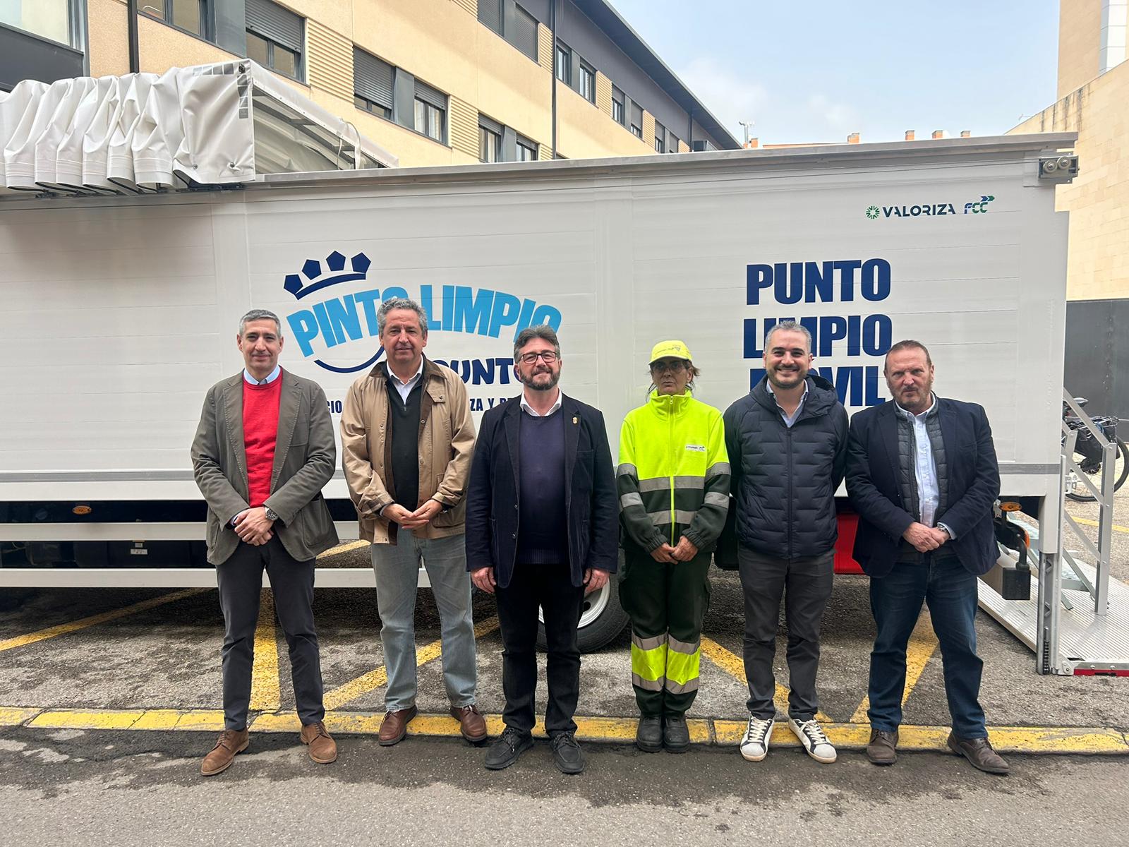 El Ayuntamiento de Pinto incorpora un nuevo Punto Limpio Móvil para facilitar la recogida de residuos especiales