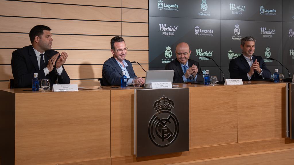 Ayuntamiento de Leganés, Fundación Real Madrid y Westfield Parquesur acuerdan impulsar la Escuela Sociodeportiva de Baloncesto