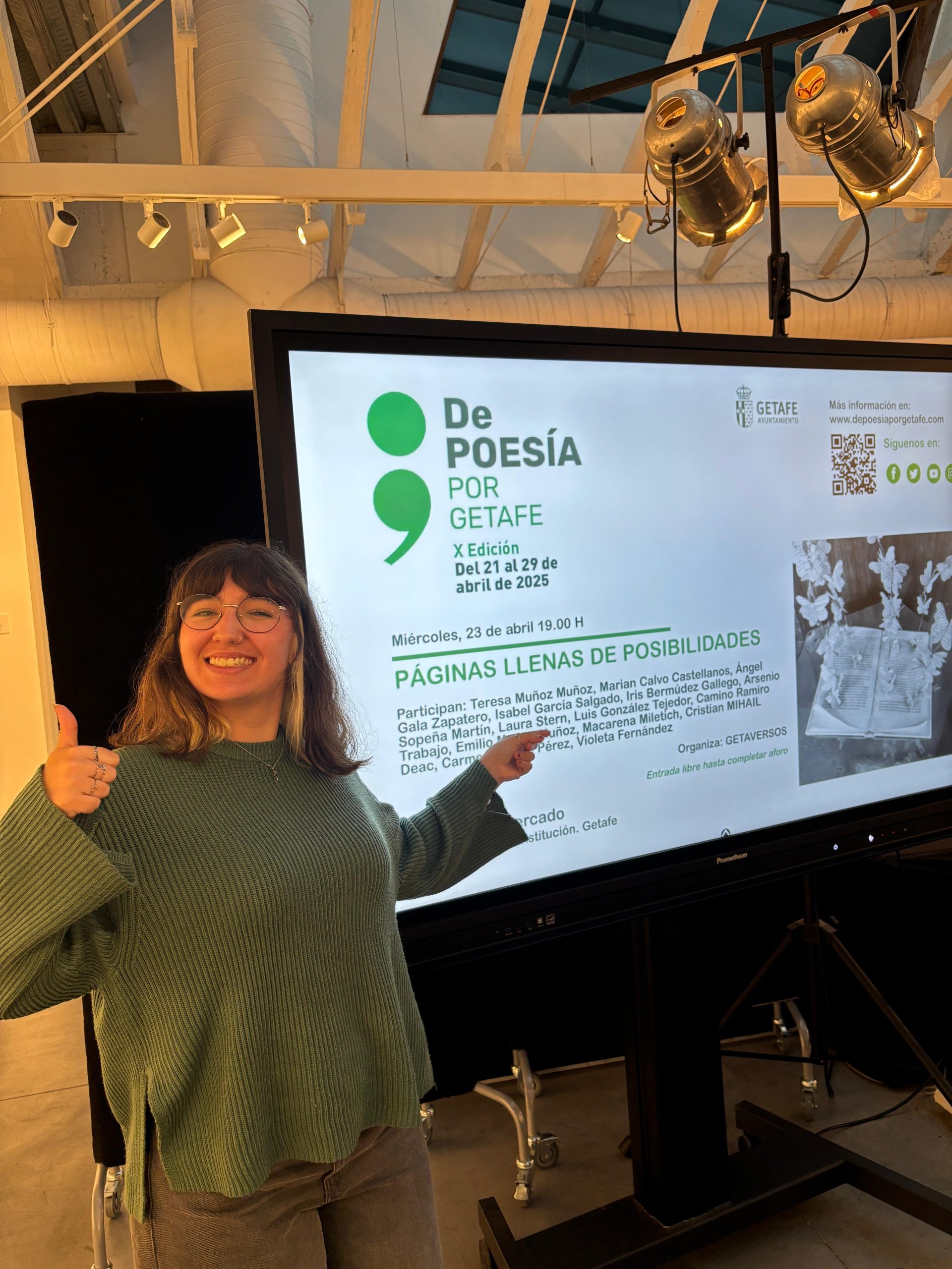 ‘De Poesía por Getafe’ inunda la ciudad de versos y arte