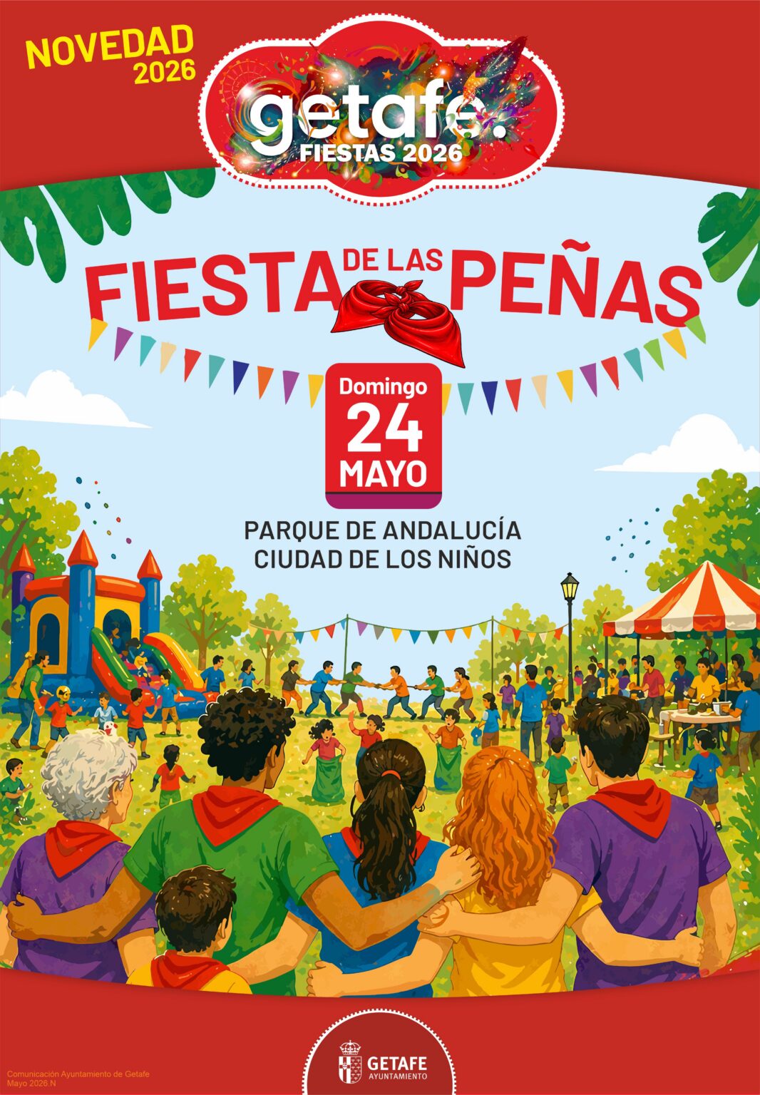 23 peñas participarán en el ‘Día de las Peñas’ de las fiestas patronales de Getafe
