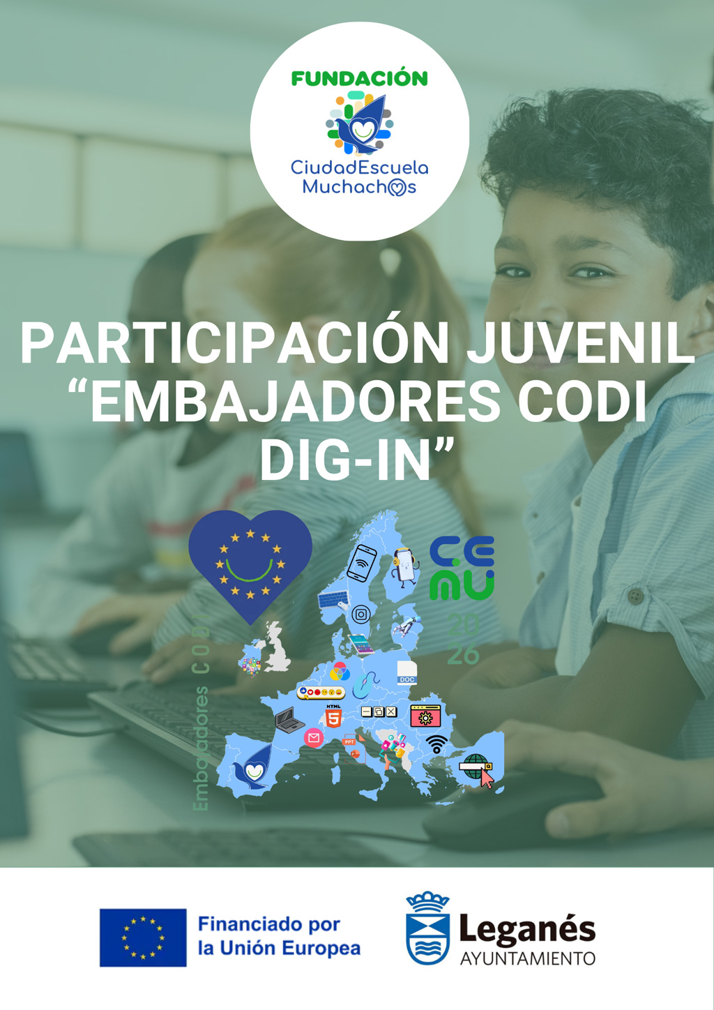 La CEMU lanza a nivel nacional el Premio Juantxu Rodríguez, dentro del proyecto “Embajadores CODI DIG-IN”