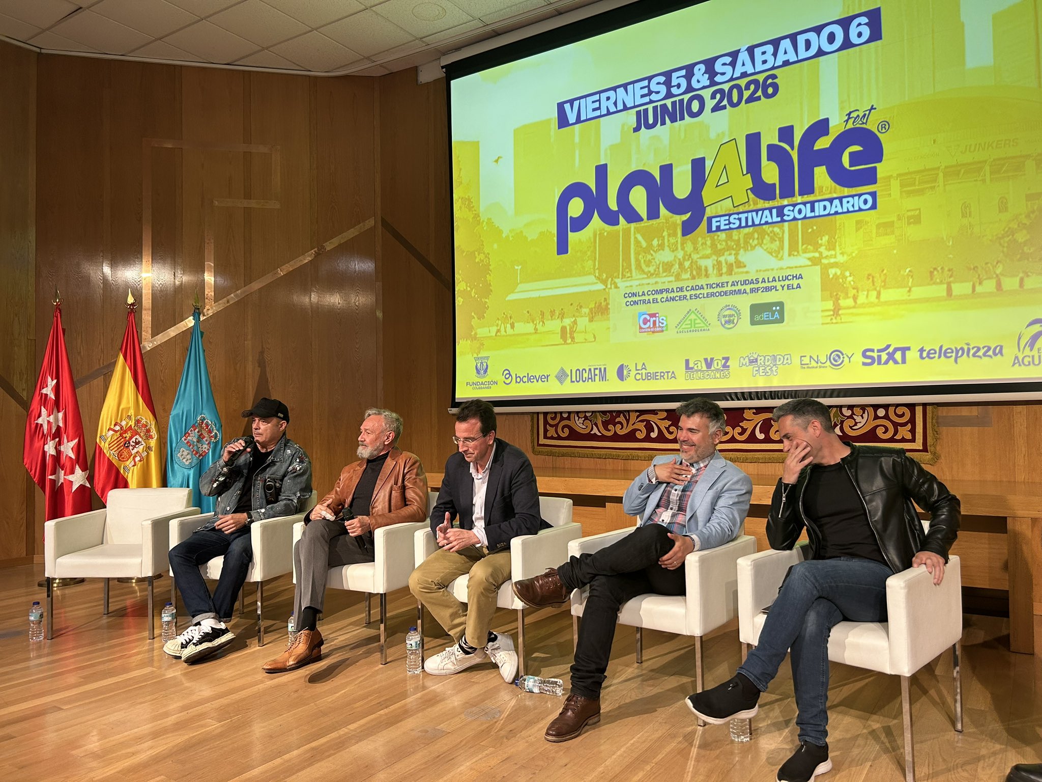 El Festival PLAY4LIFE, con Camela como cabeza de cartel y cuatro causas solidarias, se celebrará en Leganés el 5 y 6 de junio