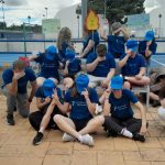 Pacientes del Hospital de Día de Salud Mental para niños y adolescentes de Parla participan en unas jornadas deportivas en su proceso terapéutico