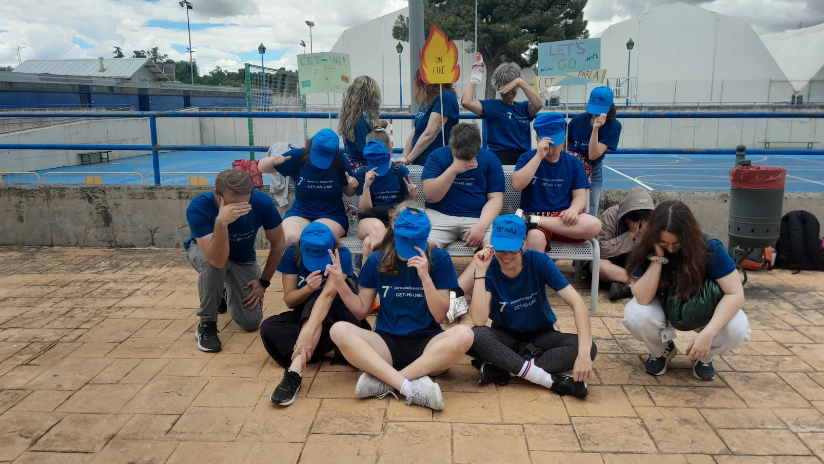 Pacientes del Hospital de Día de Salud Mental para niños y adolescentes de Parla participan en unas jornadas deportivas en su proceso terapéutico