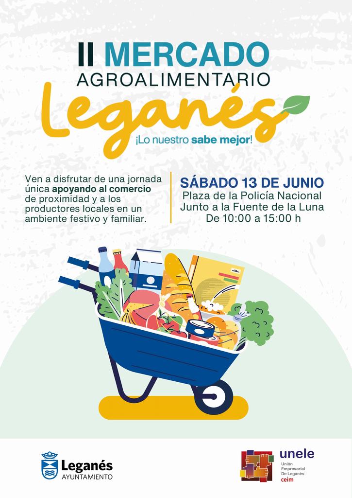 Leganés organiza un nuevo mercado agroalimentario con comerciantes del municipio como Madrid Miel, La Cibeles, Mi Vergel, La Alegría de la Huerta o Zukukis 