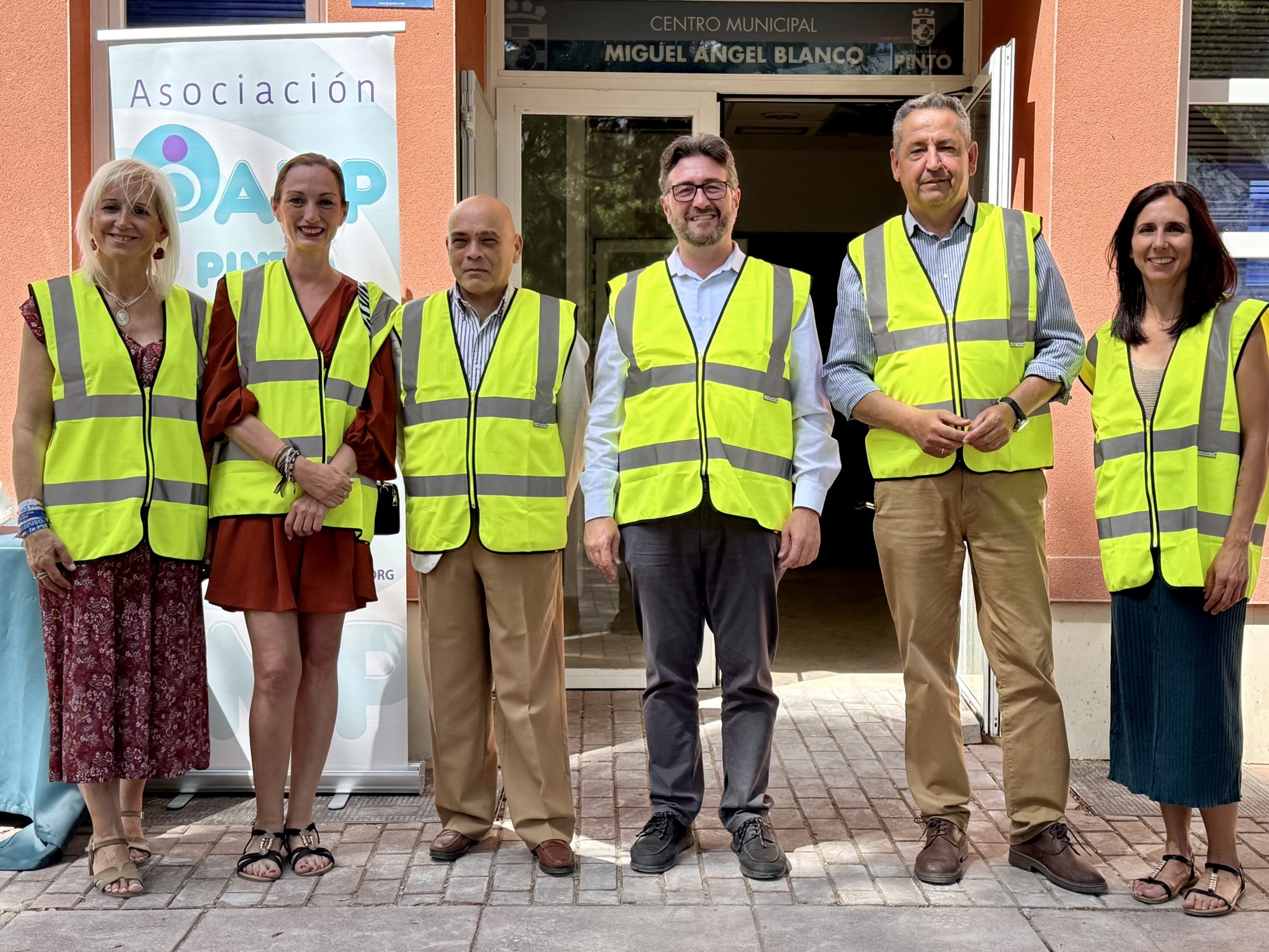 El Equipo de Gobierno visita las obras de la nueva sede de la AMP Pinto