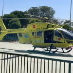 Un joven de 24 años, en estado grave tras sufrir la amputación de un pie con una radial en Getafe
