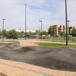 Buenavista estrena nuevas dotaciones deportivas con una pista de patinaje y un mini pump track
