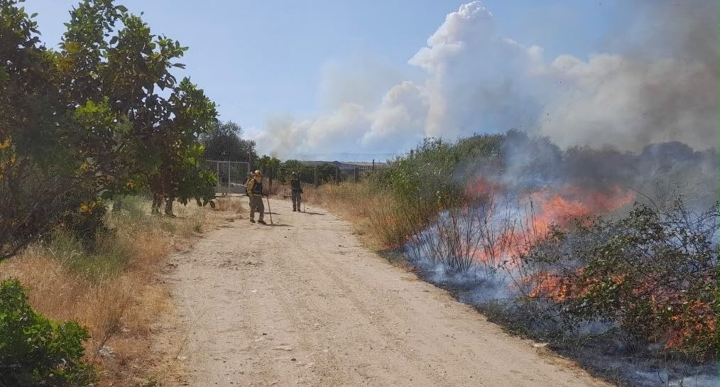 La Policía Local de Pinto colabora en labores de ayuda y rescate a los municipios afectados por los incendios en la Comunidad de Madrid