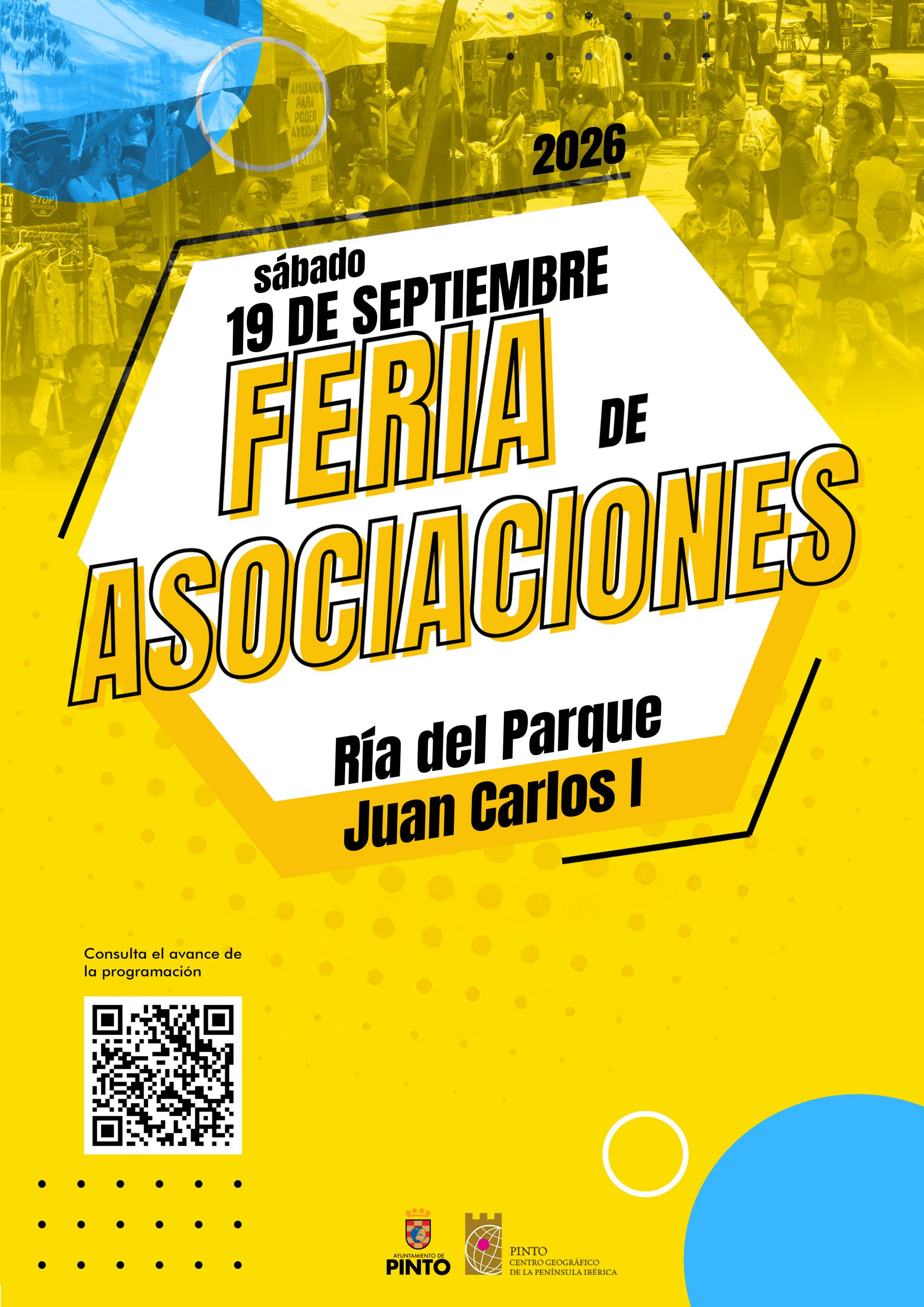 La Feria de Asociaciones llega a Pinto el 19 de septiembre