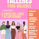 Nueva temporada de los Talleres para Mujeres con novedades como Marcha nórdica y Biodanza y clásicos como el Mindfulness