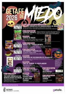 Llega  ‘Getafe de miedo’ con pasajes del terror, talleres y actividades para todas las edades