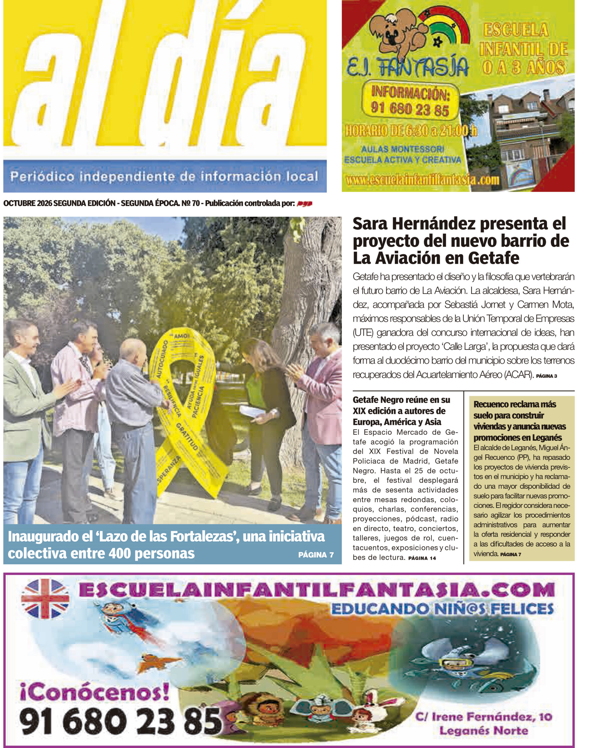 Segunda Edicion Octubre 2026. Número 70
