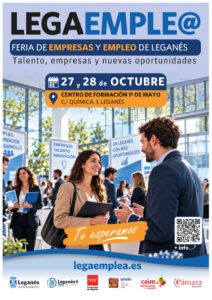 LEGAEMPLE@ reunirá en Leganés a 40 empresas y entidades para acercar nuevas oportunidades de empleo a la ciudadanía