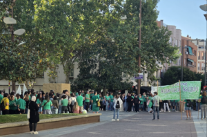 El PSOE denuncia coacciones del Gobierno regional en las protestas educativas en colegios de Getafe