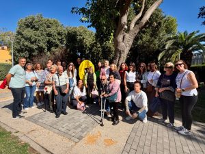 Inauguran el ‘Lazo de las Fortalezas’, una iniciativa colectiva entre 400 personas dentro del programa ‘Leganés por el equilibrio emocional’