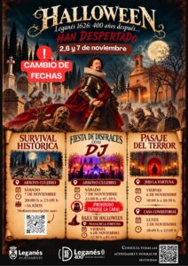 Leganés aplaza sus actividades de Halloween a la primera semana de noviembre como muestra de respeto a las víctimas del accidente de tren